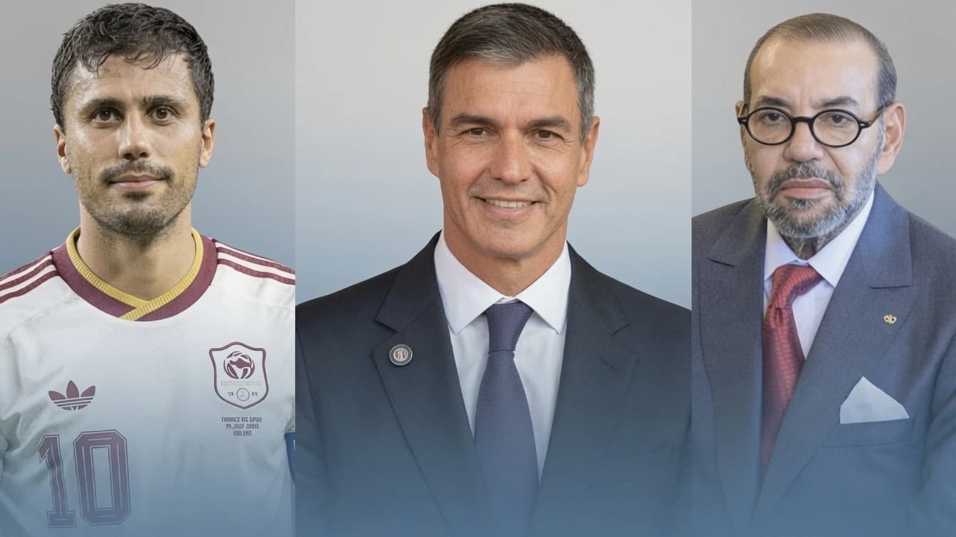 Sánchez alardea en Moncloa de La Selección mientras regala el Mundial 2030 a Marruecos