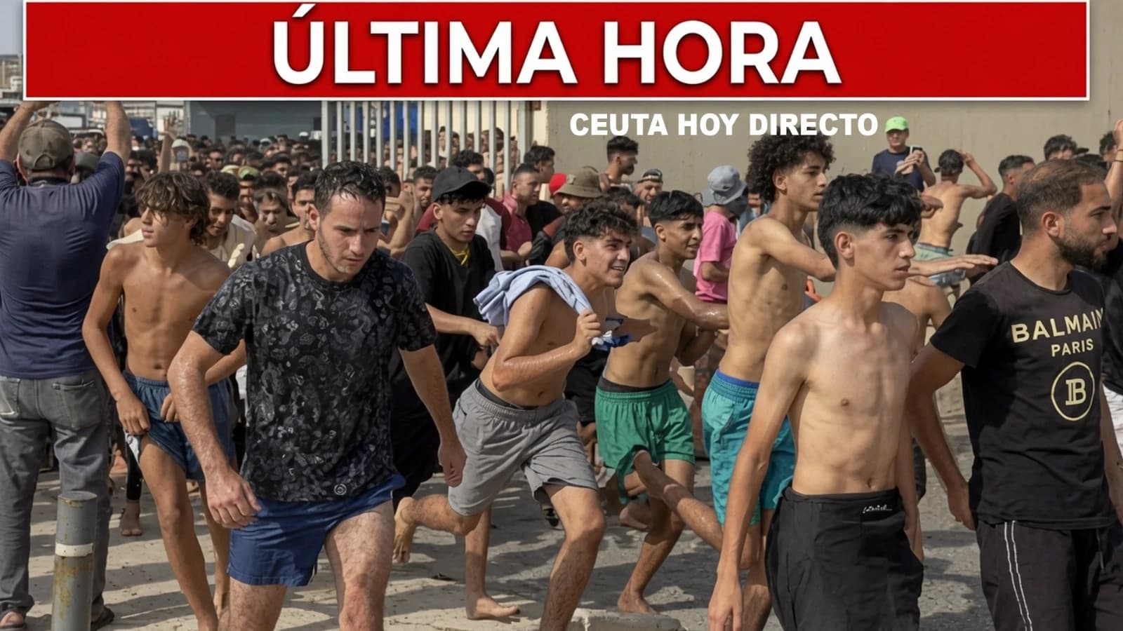 Vídeos de última hora de la invasión a Ceuta: toda la cronología