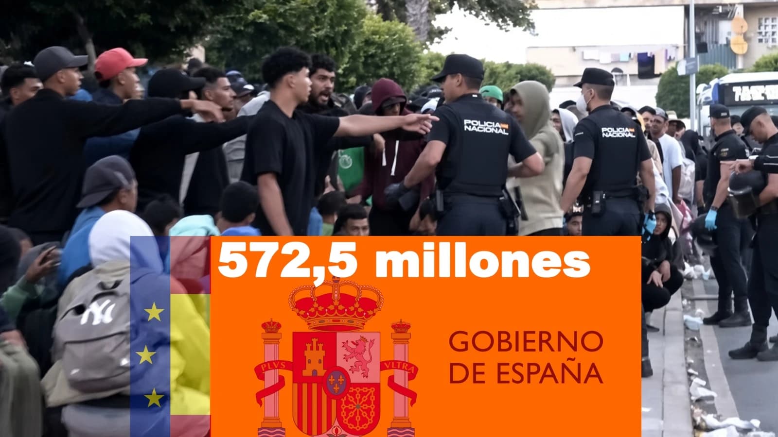 572,5 millones para la inmigración ilegal en Ceuta y cero para expulsar