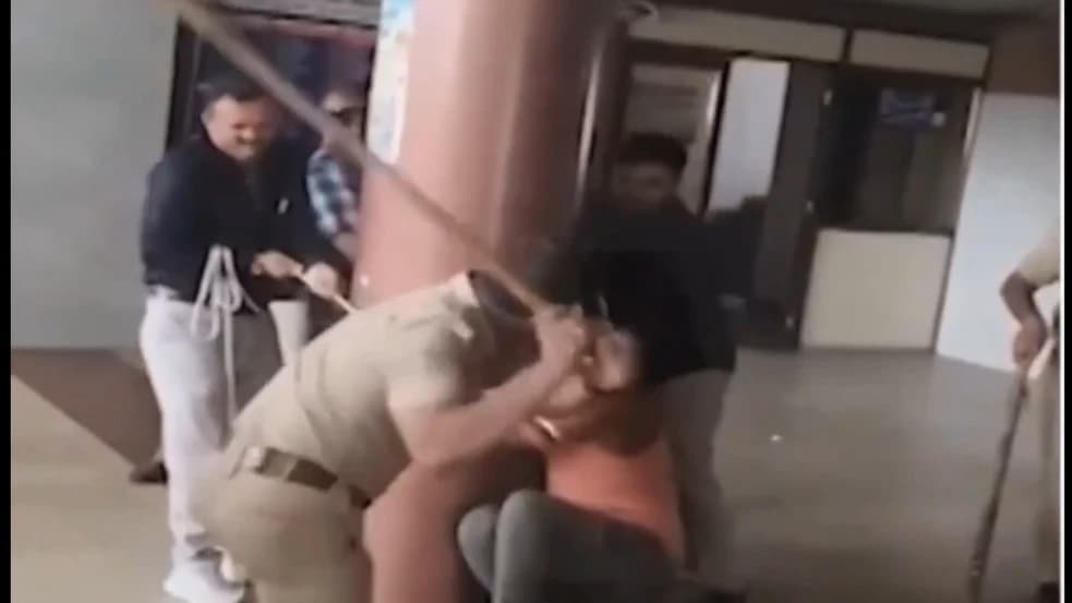 Vídeo: agredió a una joven en público y la policía actuó tras ver las cámaras