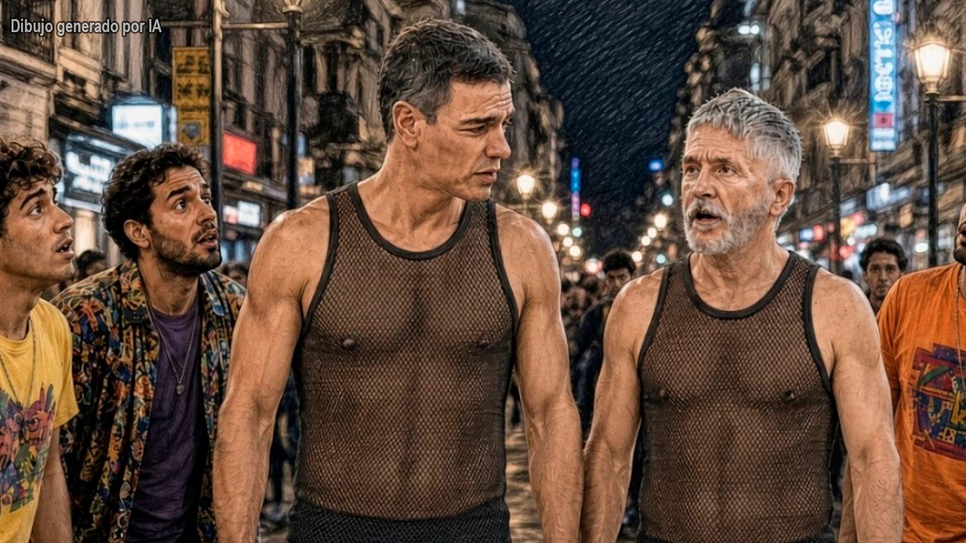 Pedro y Marilaska en Chueca