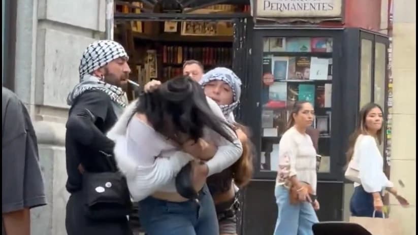 Vídeos: varias agresiones en plena calle por acampados de Sol