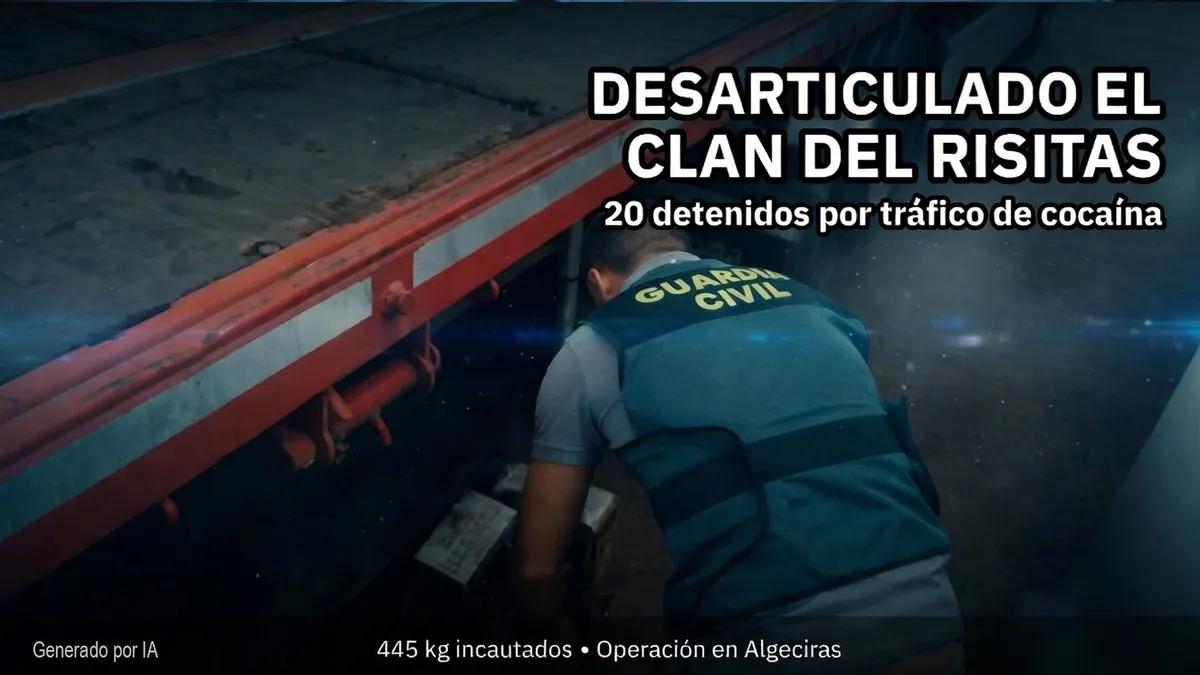 Desmantelado el clan del Risitas: 20 detenidos