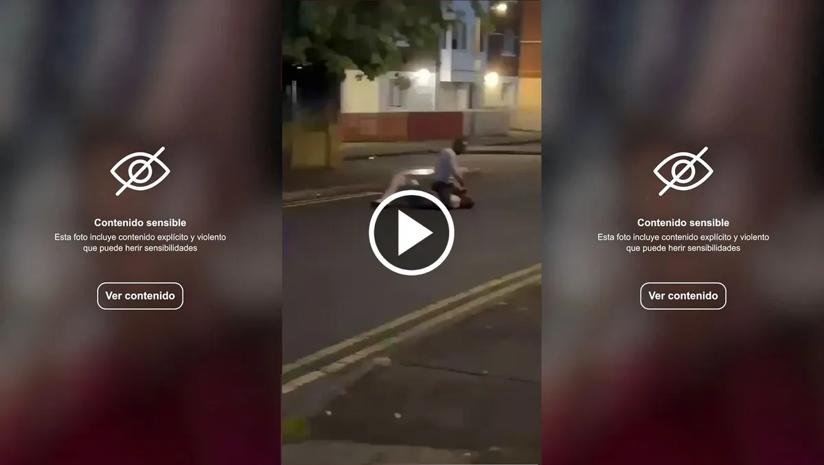 Salvaje intento de decapitación en Belfast: video sensible