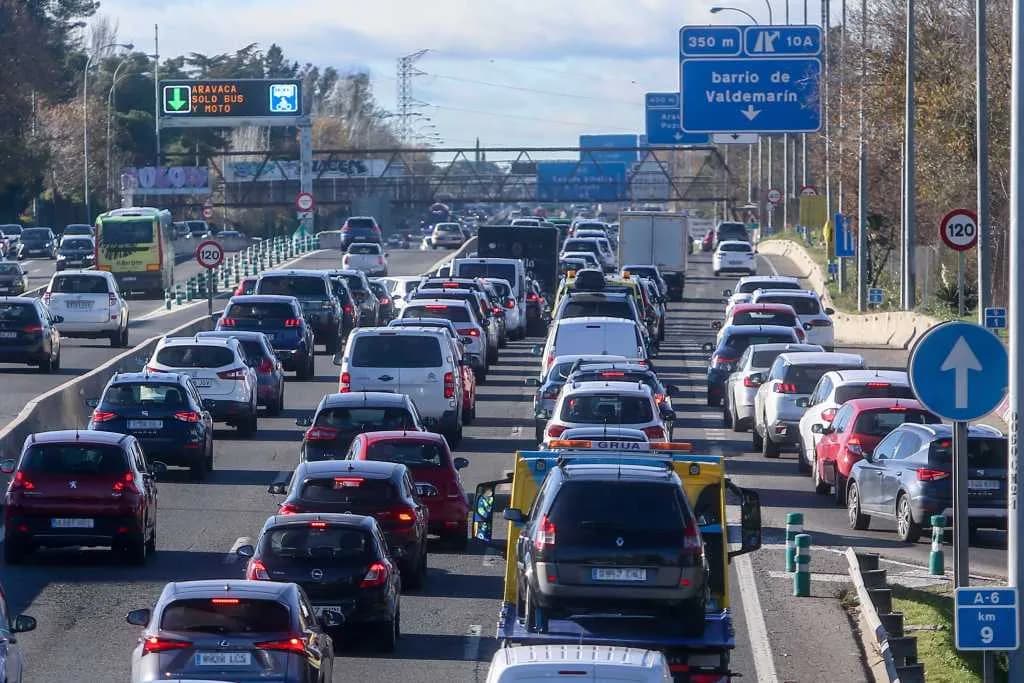 Operación Retorno: Tráfico Intenso en Madrid con Más de 850.000 Desplazamientos Previstos para el Fin del Verano