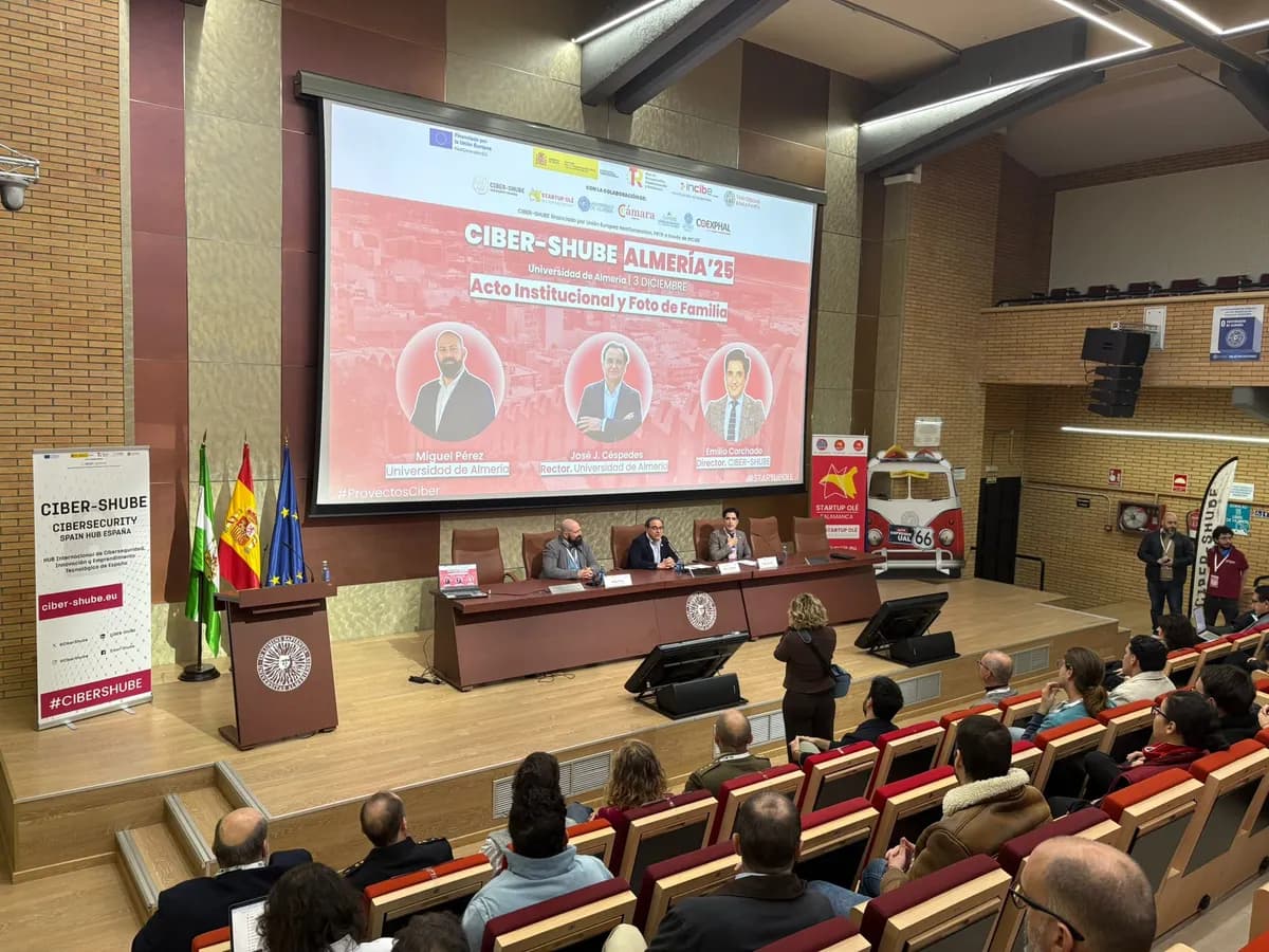 Ciber-Shube: éxito en Almería de la innovación y el emprendimiento en ciberseguridad