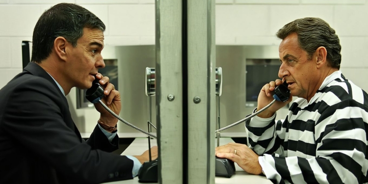 5 años de prisión para Sarkozy. Pedro: CALIENTA QUE SALES