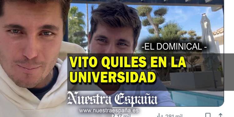 Vito Quiles en la Universidad - Diario Nuestra España , periódico digital, nuestraespaña.es