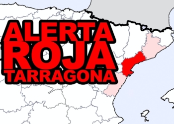 Alerta roja en el sur de Tarragona y alerta naranja en siete comunidades