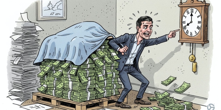 Sánchez cambia la hora, pero no el rastro del dinero sucio del PSOE