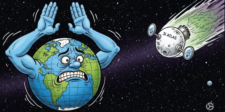 Viaje sin retorno: el 3I/ATLAS se acerca al Sol antes de abandonar el sistema solar