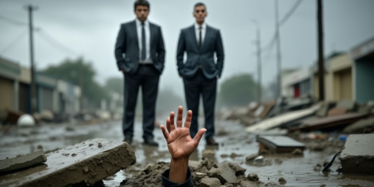 Mazón culpable y Pedro Sánchez con su agenda 2030 la raíz