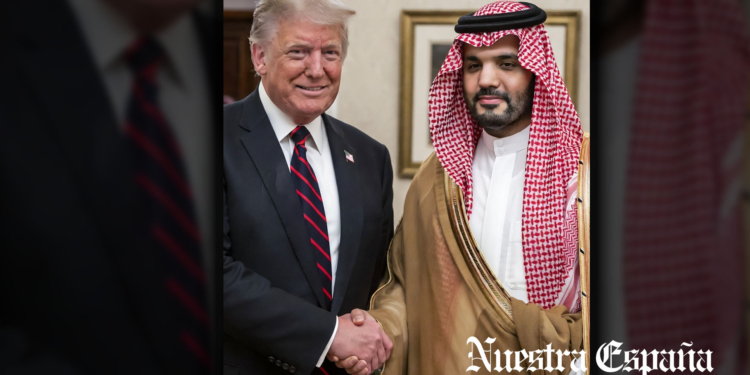 La alianza estratégica de Trump con el príncipe saudí es un paso CRUCIAL para derrotar al orden mundial globalista chino Nuestra España