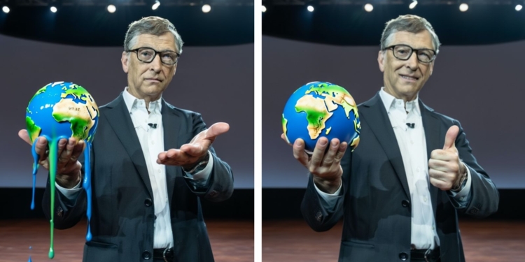 Giro radical de Bill Gates y el cambio climático: desmontando el apocalipsis verde