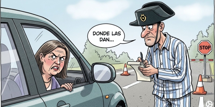 Mercedes González deshonra a los caídos con un ‘pijama’ en pleno homenaje