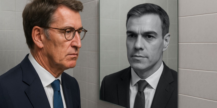 Feijóo ante el espejo: el PP prefiere a Sánchez en Moncloa antes que perder el protagonismo