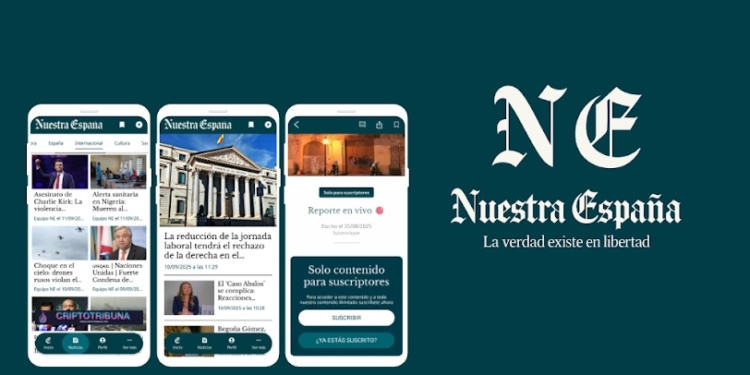 Aplicación móvil Nuestra España