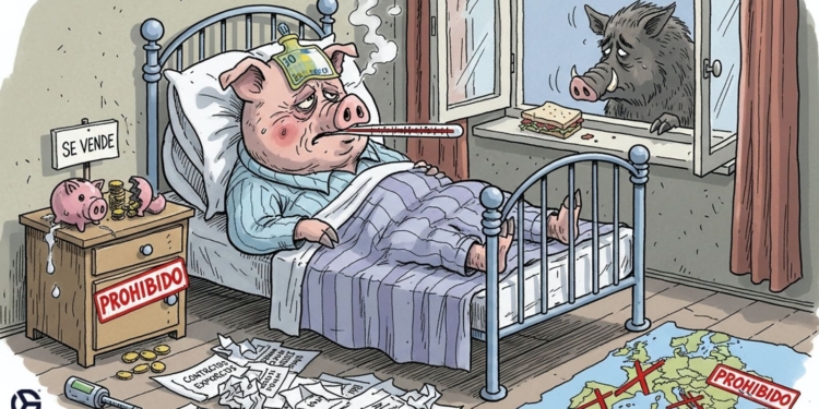 El brote de Peste Porcina Africana en Cataluña enciende alarmas y sospechas