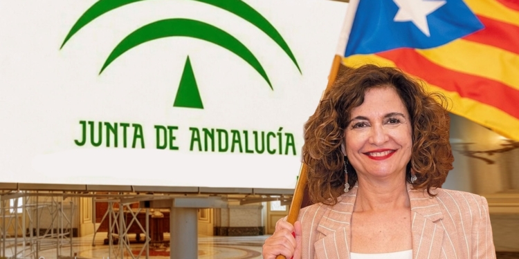 Marisú se presenta en Andalucía y beneficia a los catalanes