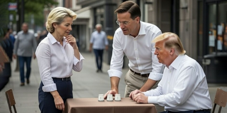 Trump monta un paripé con Mark Rutte y la UE se lo come