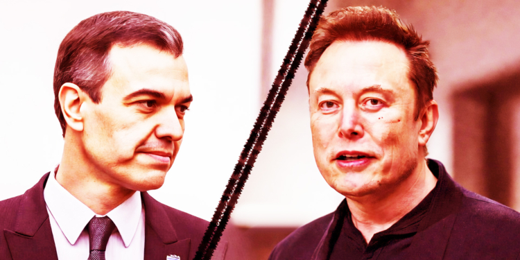 PEDRO SÁNCHEZ CONTRA ELON MUSK