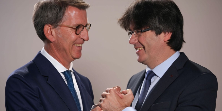El TJUE ya deja pactar a Feijóo con Puigdemont