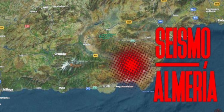 La tierra tiembla en el sur: un terremoto de 4,5 de magnitud sacude Almería y el litoral andaluz