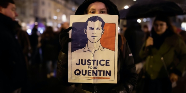 Escalada judicial en Francia: ya son 11 los detenidos por el asesinato de Quentin Deranque