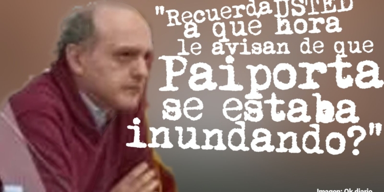 Caso DANA: audios revelan que el marido de la juez interrogó a las víctimas sobre la alerta en Paiporta