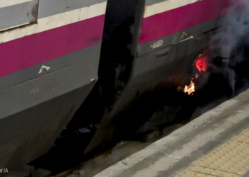 Tren Ave Sevilla Madrid Incendiado incendio vagón Nuestra España