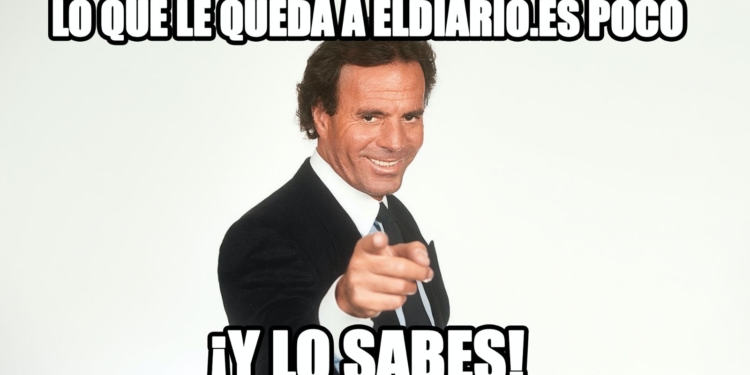 La demanda de Julio Iglesias contra elDiario.es podría llevar al medio a la quiebra