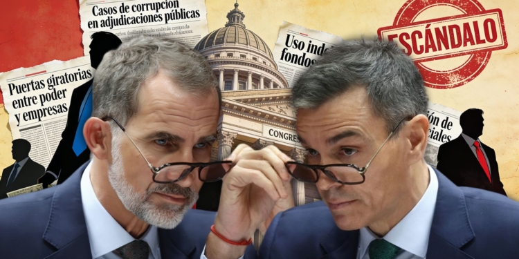 Mientras el rey se humilla sigue la corrupción