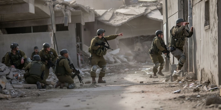 Soldados del Ejército de Israel en acción en el sur de Líbano mientras Netanyahu ordena ampliar la franja de seguridad contra Hezbolá, 2026