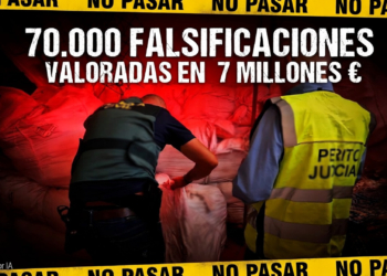 falsificaciones desmantelado guradia civil nuestra españa noticias