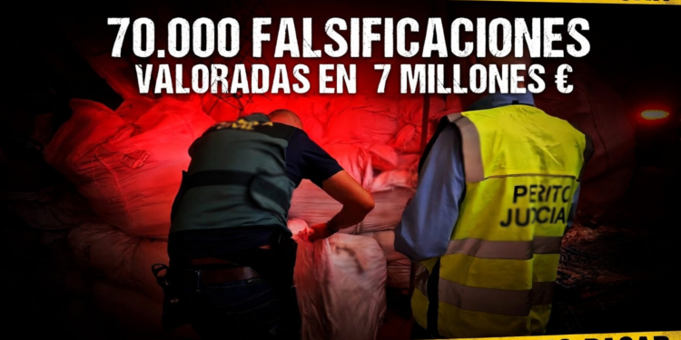 falsificaciones desmantelado guradia civil nuestra españa noticias
