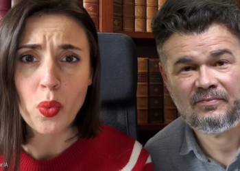 Gabriel Rufián e irene Montero por Octavio Cortés