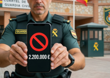 La GC impide que se roben 2,2 millones de euros por timo con sms