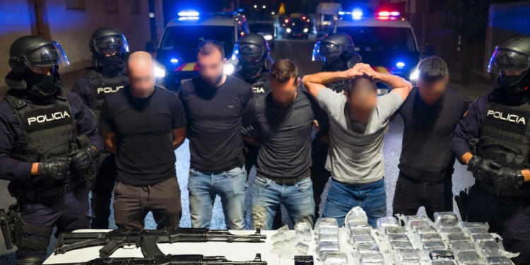 detenidos incautaciones narcotráfico