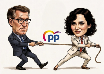 Feijoo y Ayuso, la guerra interna