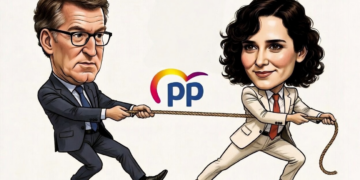 Feijoo y Ayuso, la guerra interna