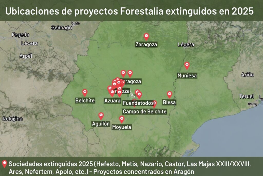 forestalia extinguidos 2025 fernando samper