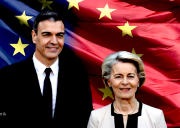desvergüenza europea von der leyen y sanchez