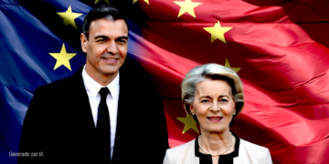 desvergüenza europea von der leyen y sanchez
