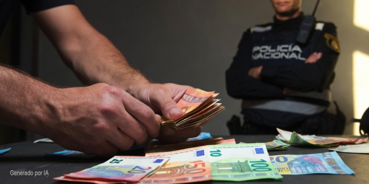 Billetes falsos repartidos por toda europa, detenido