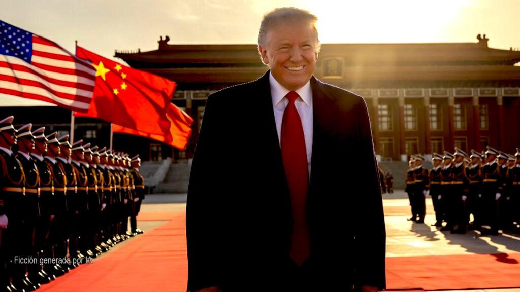 LA TRIUNFAL ESTANCIA DE TRUMP EN PEKIN china