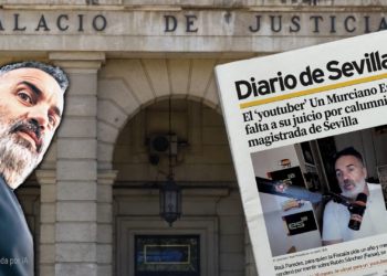Diario de Sevilla insinua que Un Murciano Encabronao faltó a juicio deliberadamente