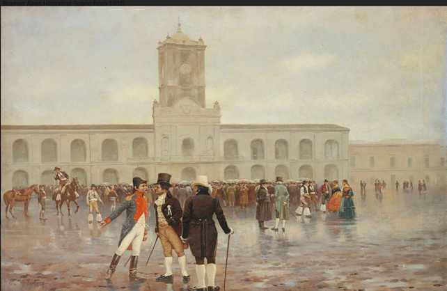 Semana de mayo argentina, espías ingleses