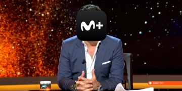 ¿Boicot a Horizonte? Presentador en un plató de televisión con una imagen superpuesta sobre su rostro.