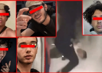 Asesinato de Louis: de los 5 sospechosos, 4 de ellos detenidos. Collage de fotos de los sospechosos y detenidos por el asesinato de Louis en Narbonne (Francia).